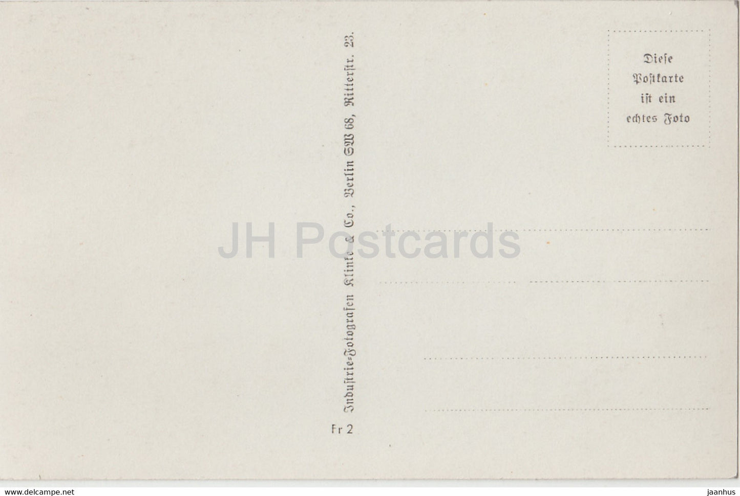 Berlin - Branderburger Tor - old postcard - Germany - unused