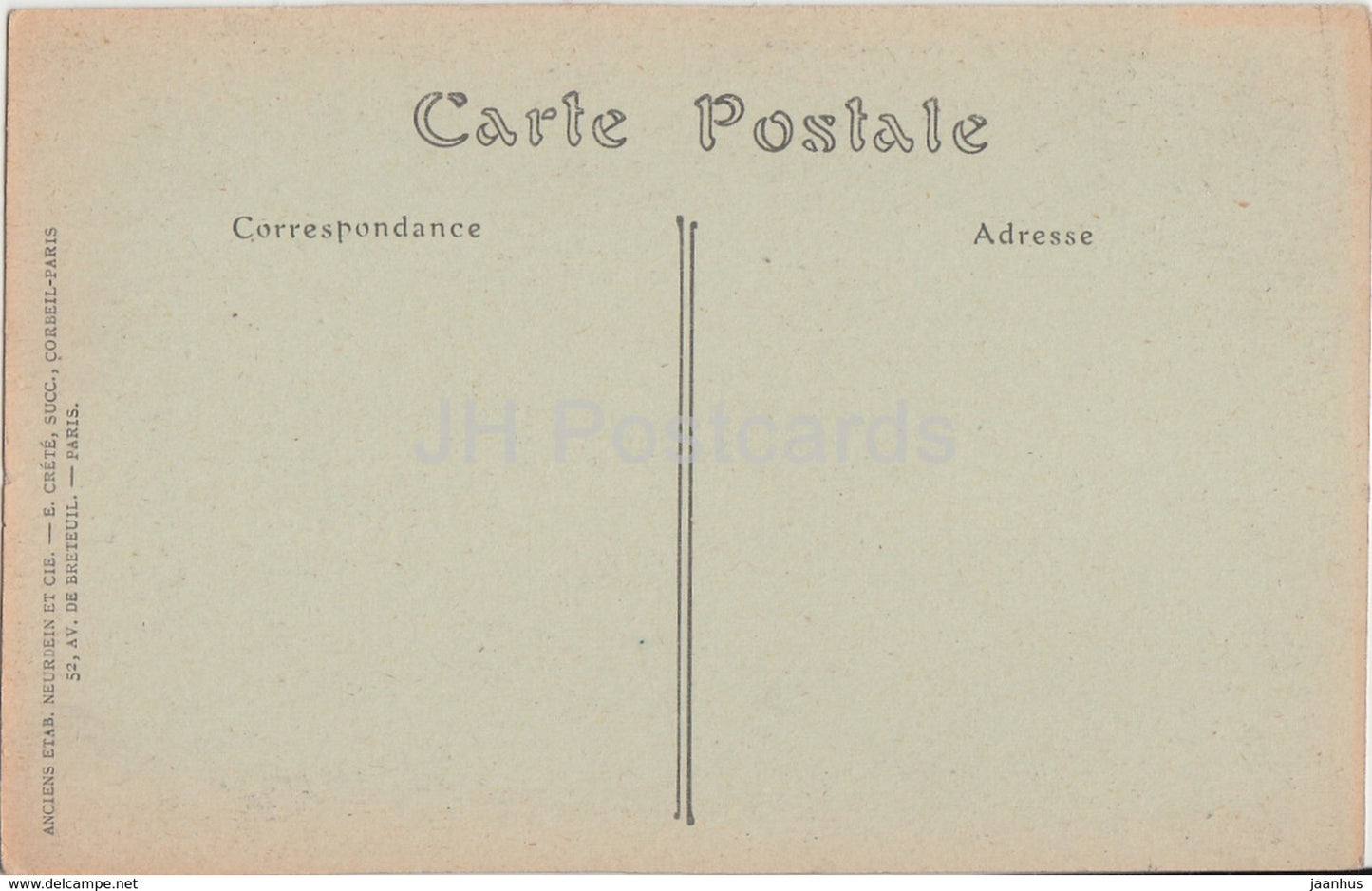 Chateau de Blois - L'Attique - castle - 44 - old postcard - France - unused