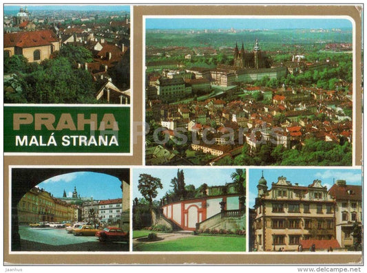 Praha - Prague - Mala Strana - Czechoslovakia - Czech - used - JH Postcards