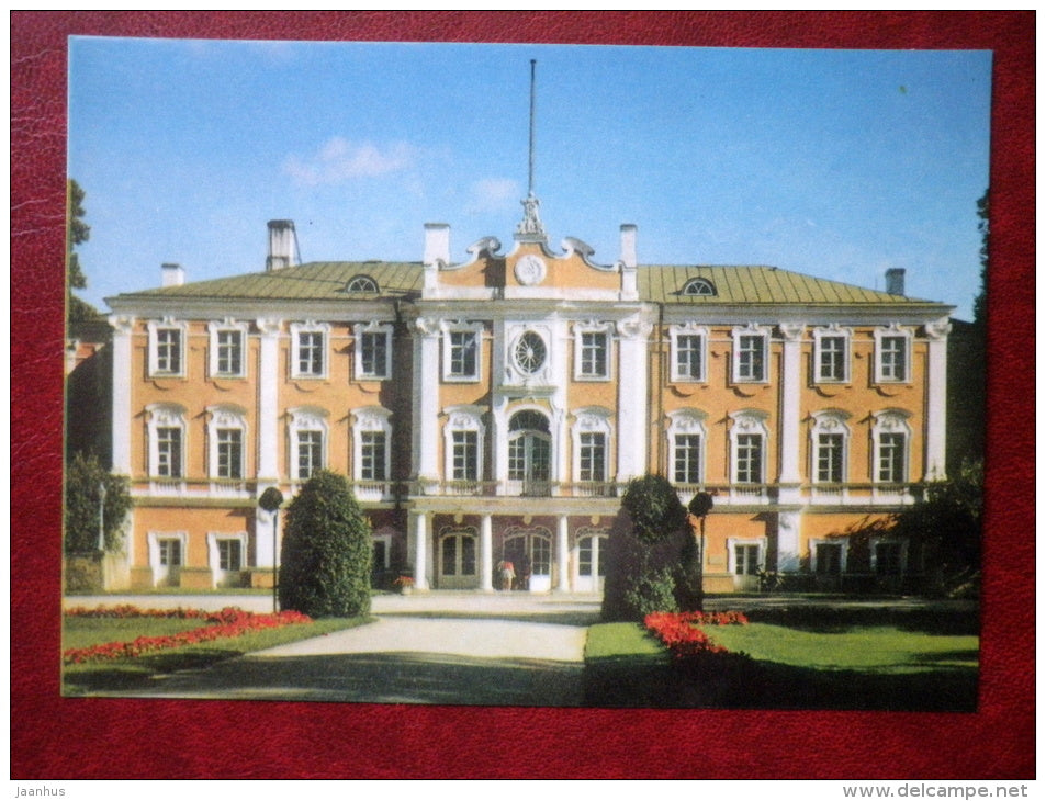 Kadriorg Palace main building - Kadriorg - Tallinn - 1976 - Estonia USSR - unused - JH Postcards