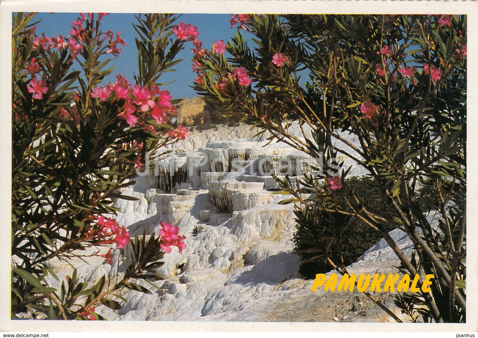 Pamukkale - 2 - The Travertines - Turkey - unused - JH Postcards