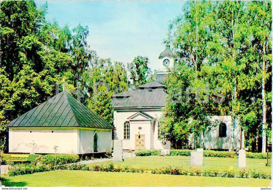 Ludvika - Kyrkan - church - 90/2 - Sweden – unused – JH Postcards