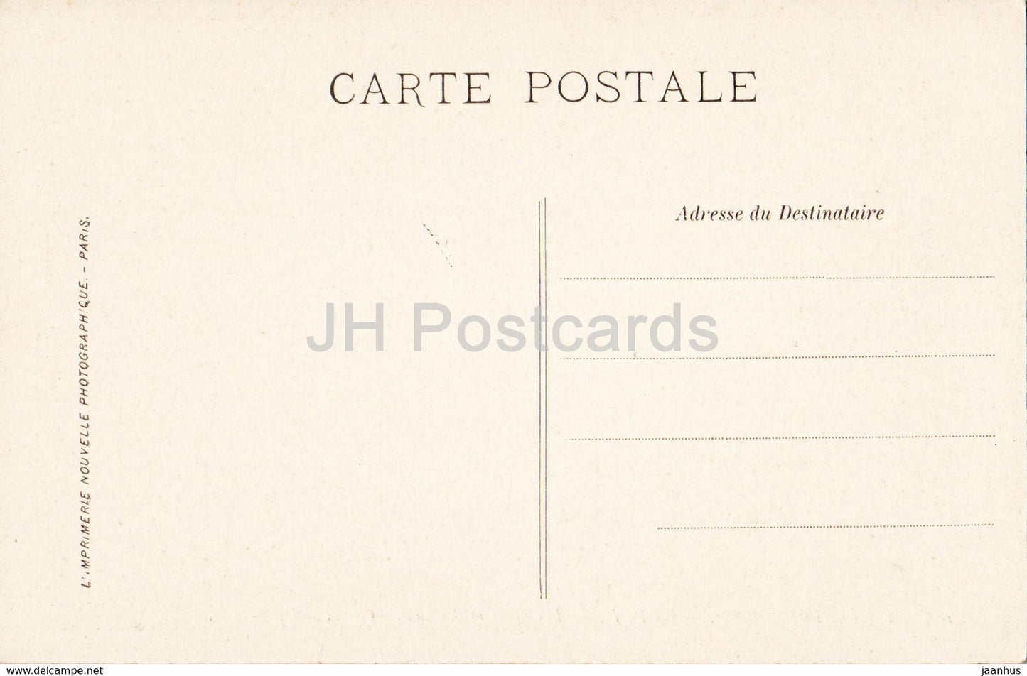 Fontainebleau - La Foret - Les Sentiers des hauteurs de la Solle - 185 - alte Postkarte - Frankreich - gebraucht