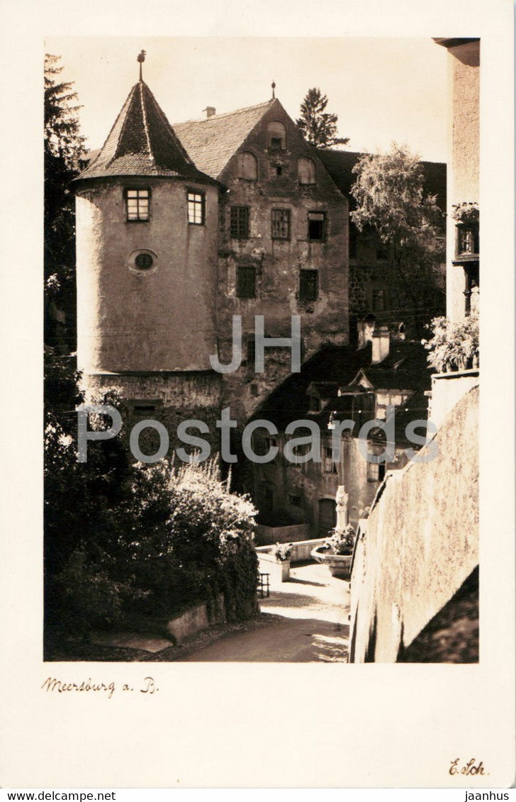Meersburg a B - old postcard - Germany - unused - JH Postcards