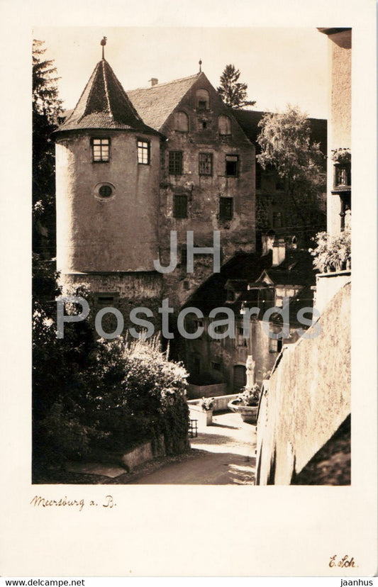 Meersburg a B - old postcard - Germany - unused - JH Postcards