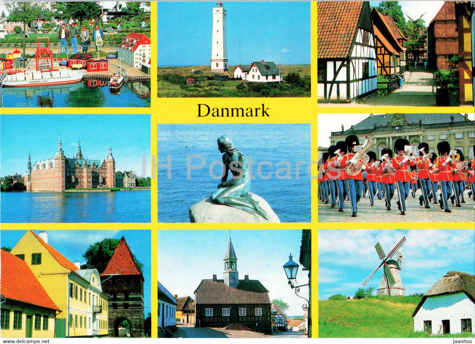 Denmark - Legoland - Little Mermaid - Guard - multiview - 1 - 1995 - Denmark - used - JH Postcards