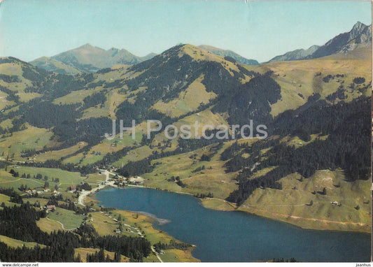 Schwarzsee - Lac Noir - Vue Generale - 1711 - 1970 - Switzerland - used - JH Postcards
