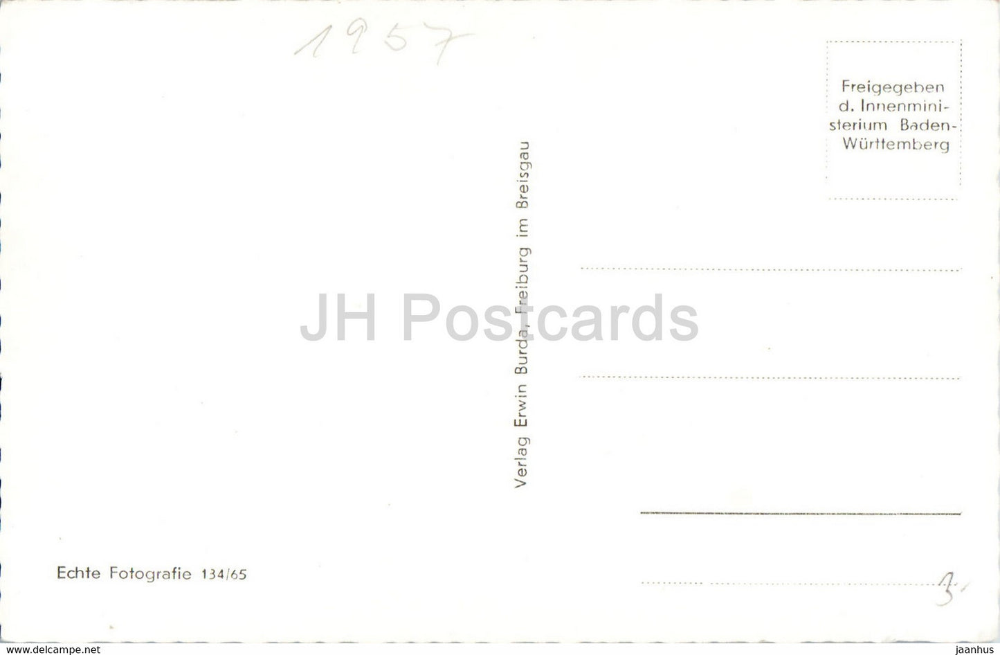 Konstanz Staad mit Insel Mainau - carte postale ancienne - Allemagne - inutilisée