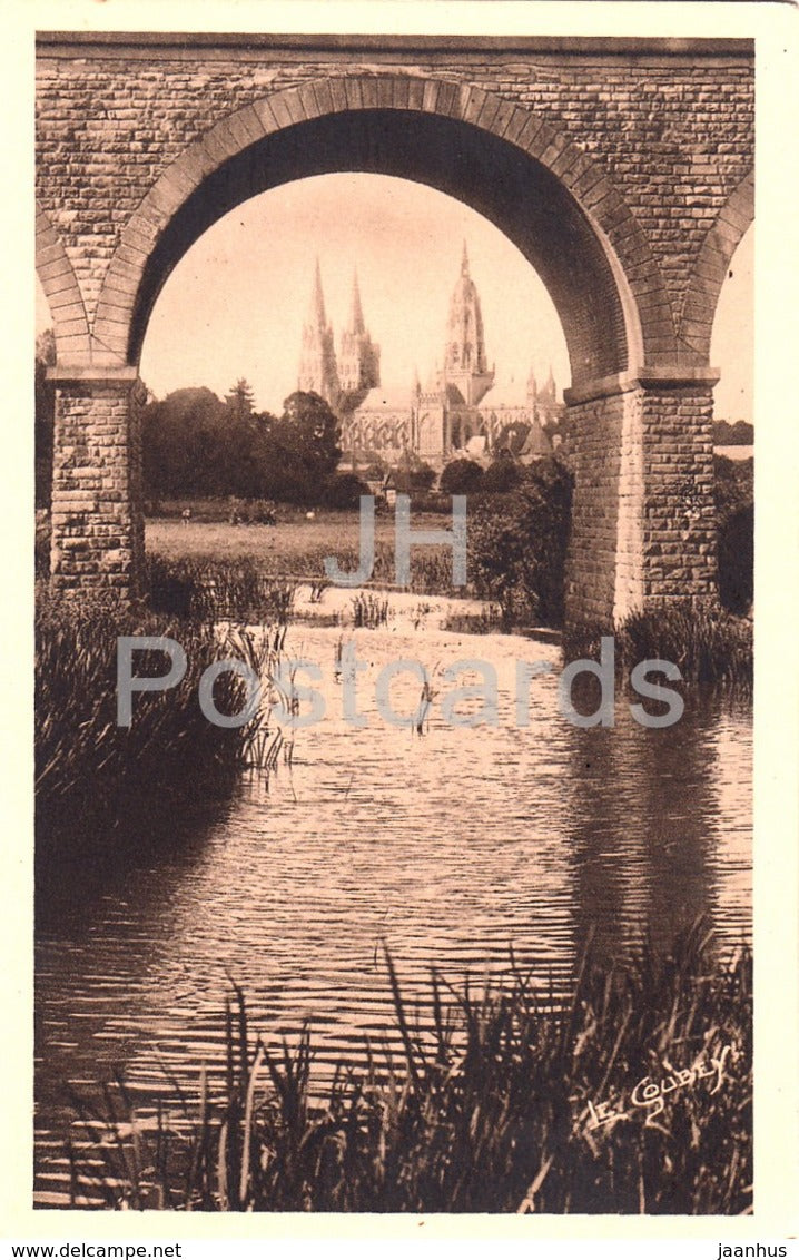 LA Basse Normandie Pittoresque - Bayeux - La Cathedrale - cathedral - 4298 - old postcard - France - unused - JH Postcards