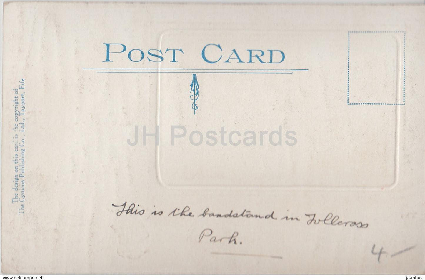 Grüße aus Tollcross - alte Postkarte - Schottland - Vereinigtes Königreich - gebraucht