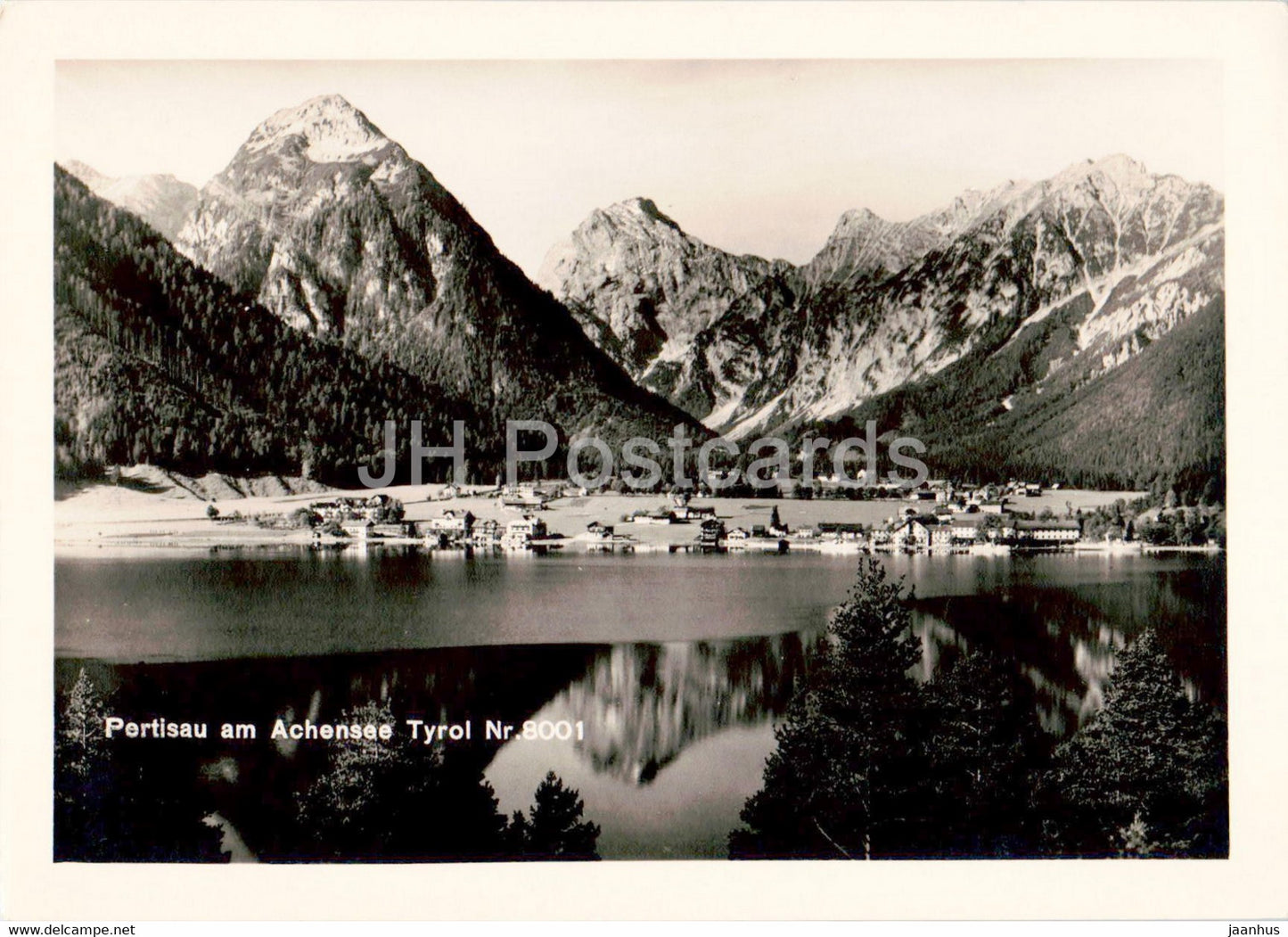 Pertisau am Achensee Tyrol Nr 8001 - old postcard - Austria - unused - JH Postcards