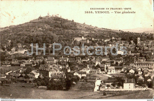 Vesoul - Vue Generale - Excursion En Franche Comte - 1684 - old postcard - 1918 - France - used - JH Postcards