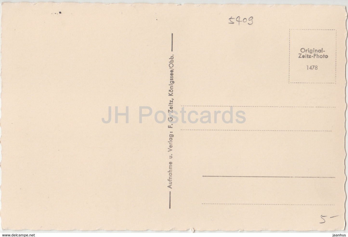 Kloster Arnstein b. Obernhof - 1478 - alte Postkarte - Deutschland - unbenutzt