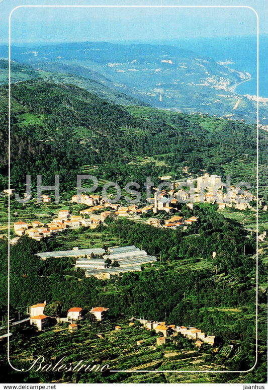 Balestrino - SV - panorama - general view - Riviera Ligure - Italy - unused - JH Postcards