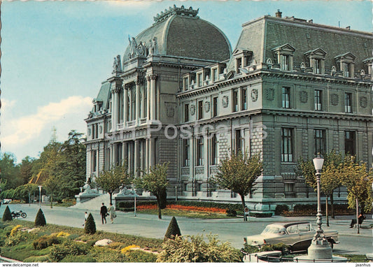 Lausanne - Le Tribunal Cantonal - Cantonal Court - car - 2509 - Switzerland - unused - JH Postcards
