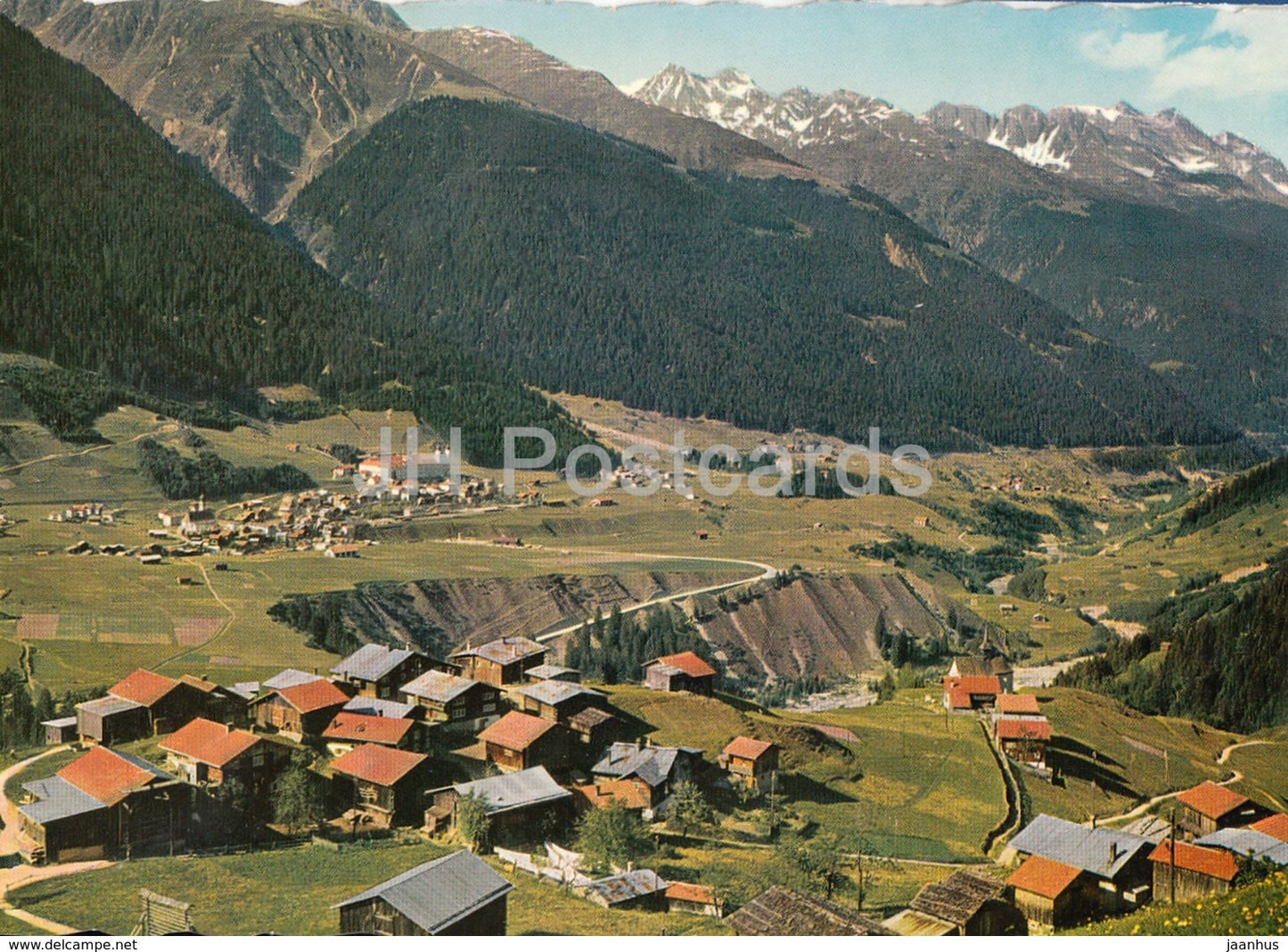 Mompe Medels uns Disentis - 1596 - Switzerland - unused - JH Postcards