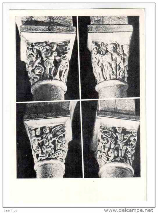 Notre-Dame du Port church - Clermont-Ferrand - Romanesque architecture - 1971 - France - unused - JH Postcards