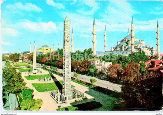 Istanbul - Sultan Ahmet Mosque - Turkey - used - JH Postcards