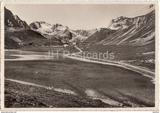 Albula Passhohe 2315 m - Switzerland - unused - JH Postcards