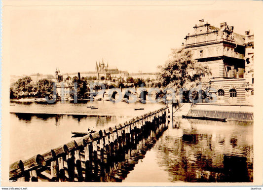 Praha - Prague - Karluv most - Charles bridge - old postcard - Czech Republic - Czechoslovakia - unused - JH Postcards