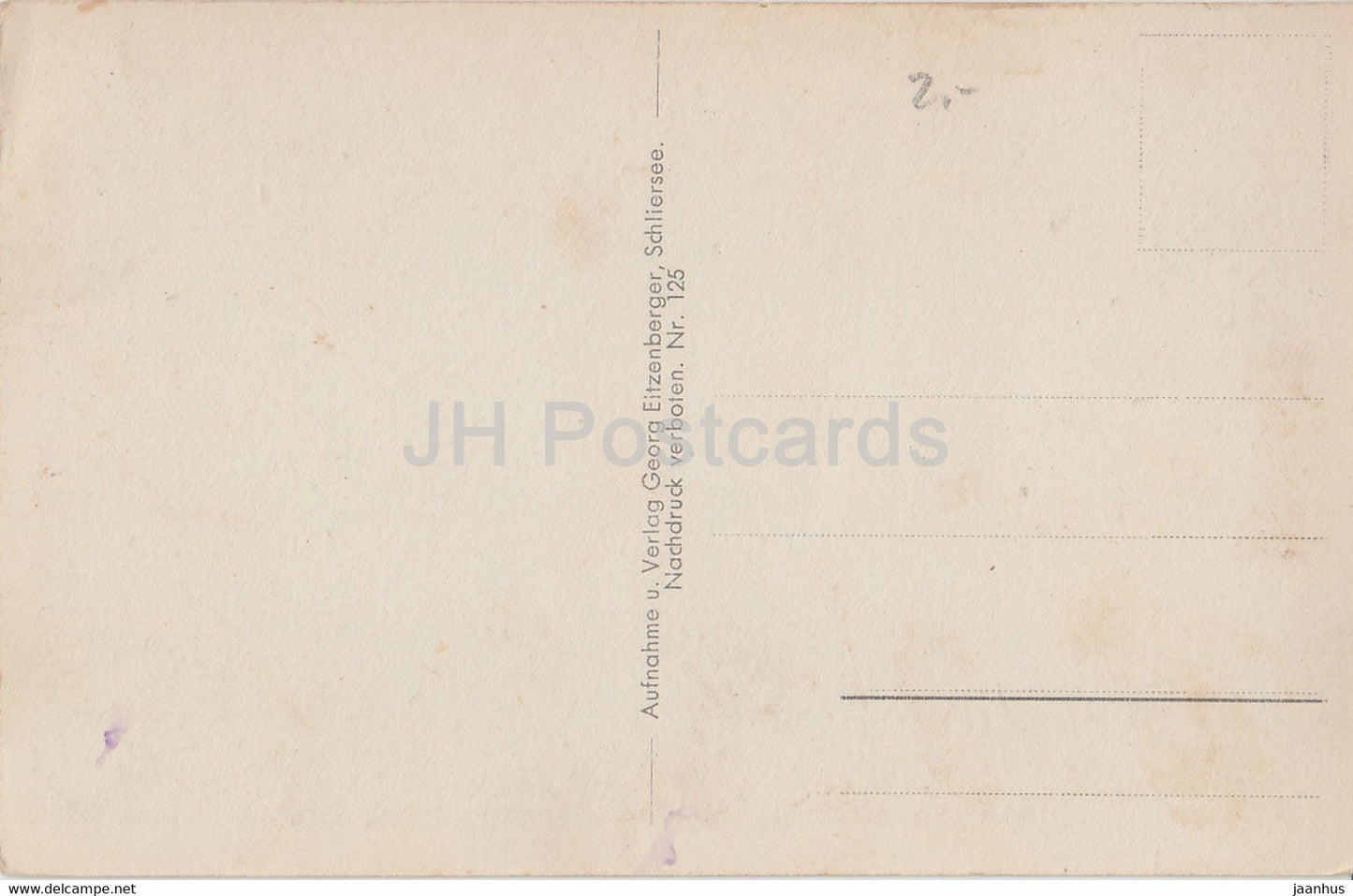 Egern mit Wallberg - 125 - old postcard - Germany - unused