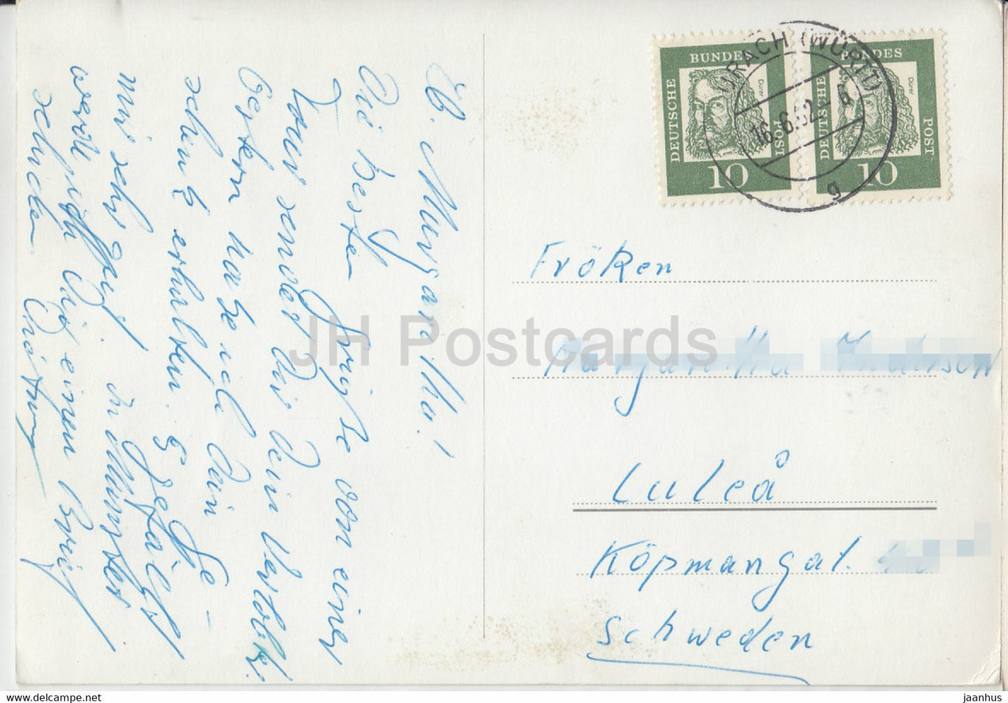 Gruss aus Urach - Perle der Schwabischen Alb - Germany - used