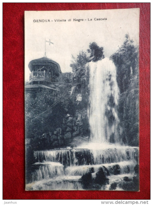 Villetta di Negro - La Cascata - waterfall - 12767 - Italy - used - JH Postcards