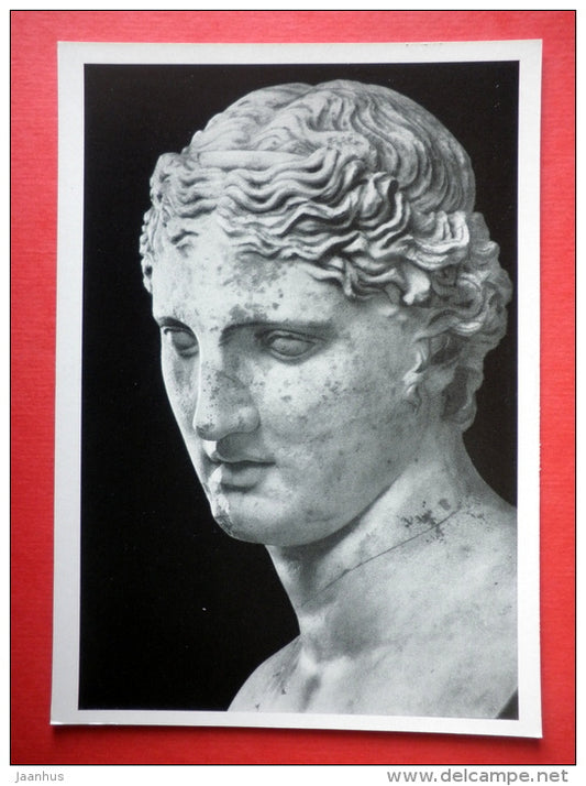 Niobes Head , Roman copy of a Greek original , IV century BC - Ancient Greek Art - 1964 - USSR Russia - unused - JH Postcards