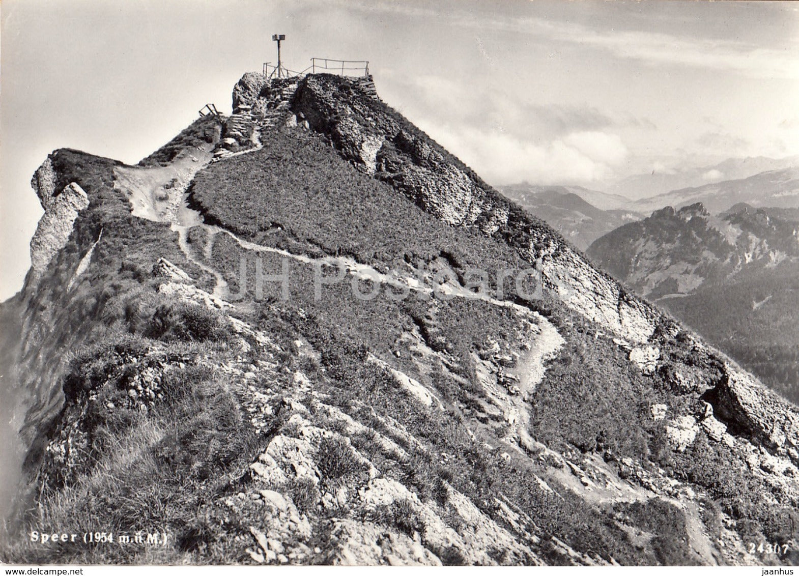 Speer 1954 m - 24307 - Switzerland - unused - JH Postcards