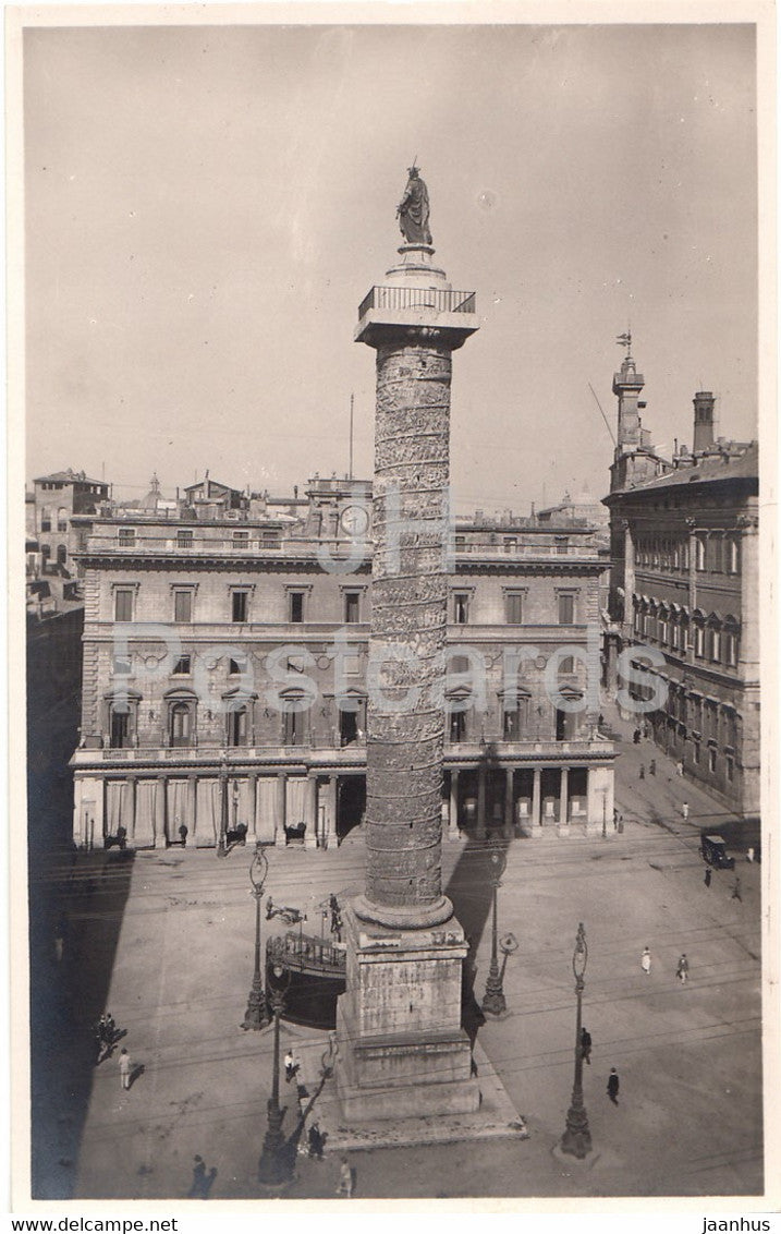 Roma - Rome - Piazza Colonna - 60097 - old postcard - Italy - unused - JH Postcards