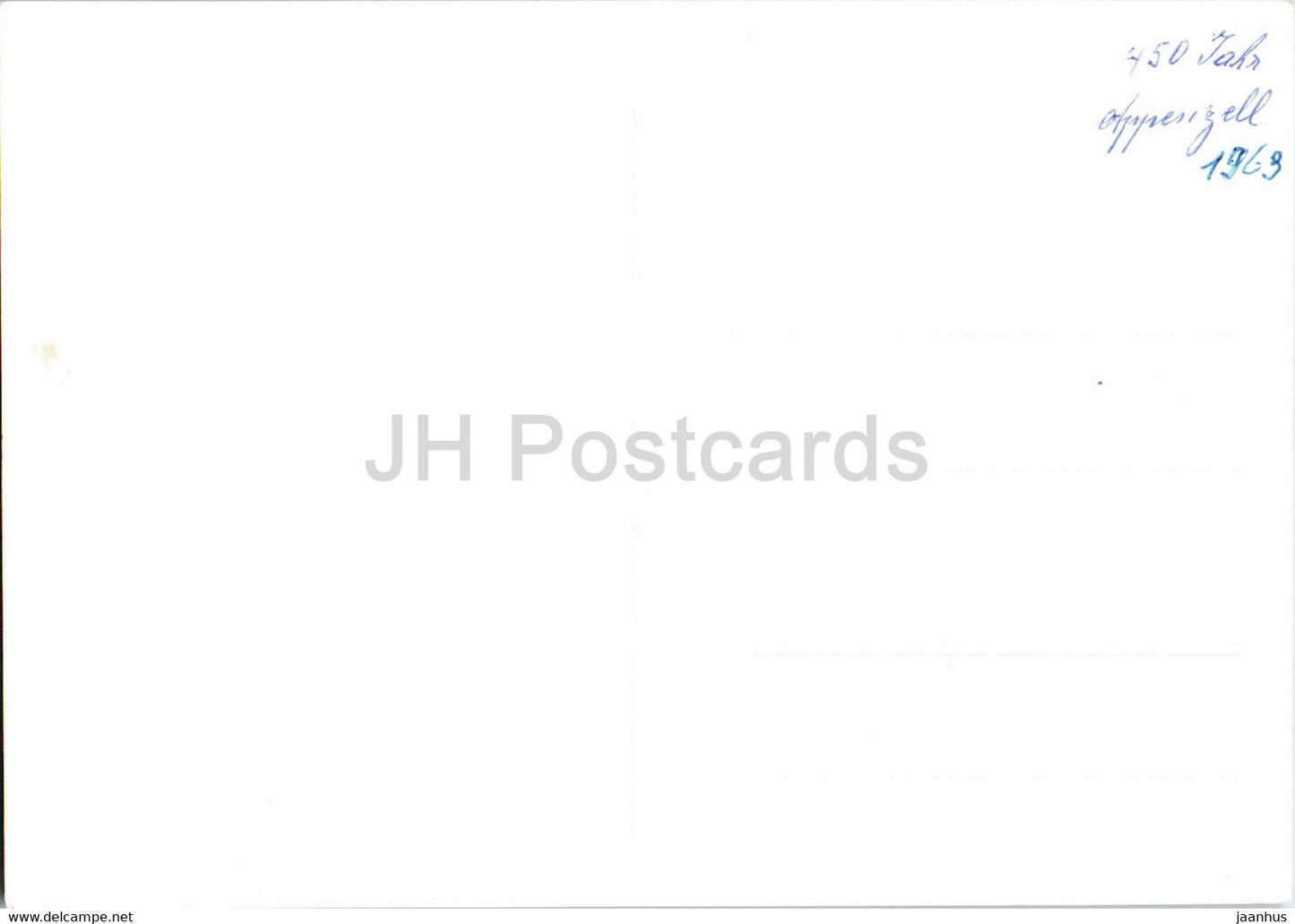 450 Jahr Appenzell - 1963 - Switzerland - used