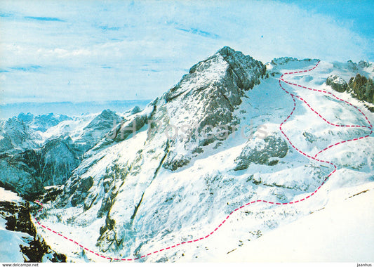 Dolomiti - La Marmolada 3342 m - Pista La Bellunese - 1976 - Italy - Italia - unused - JH Postcards