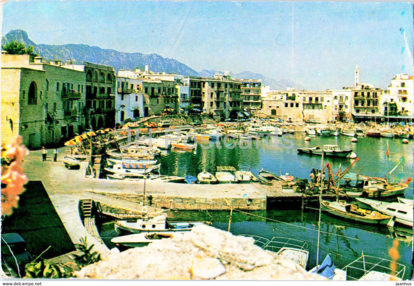 Kyrenia - images from Girne - boat - Cyprus - used - JH Postcards