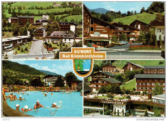 Kurort Bad Kleinkirchheim - Kärnten - pool - 6026 - Austria - 1983 gelaufen - JH Postcards
