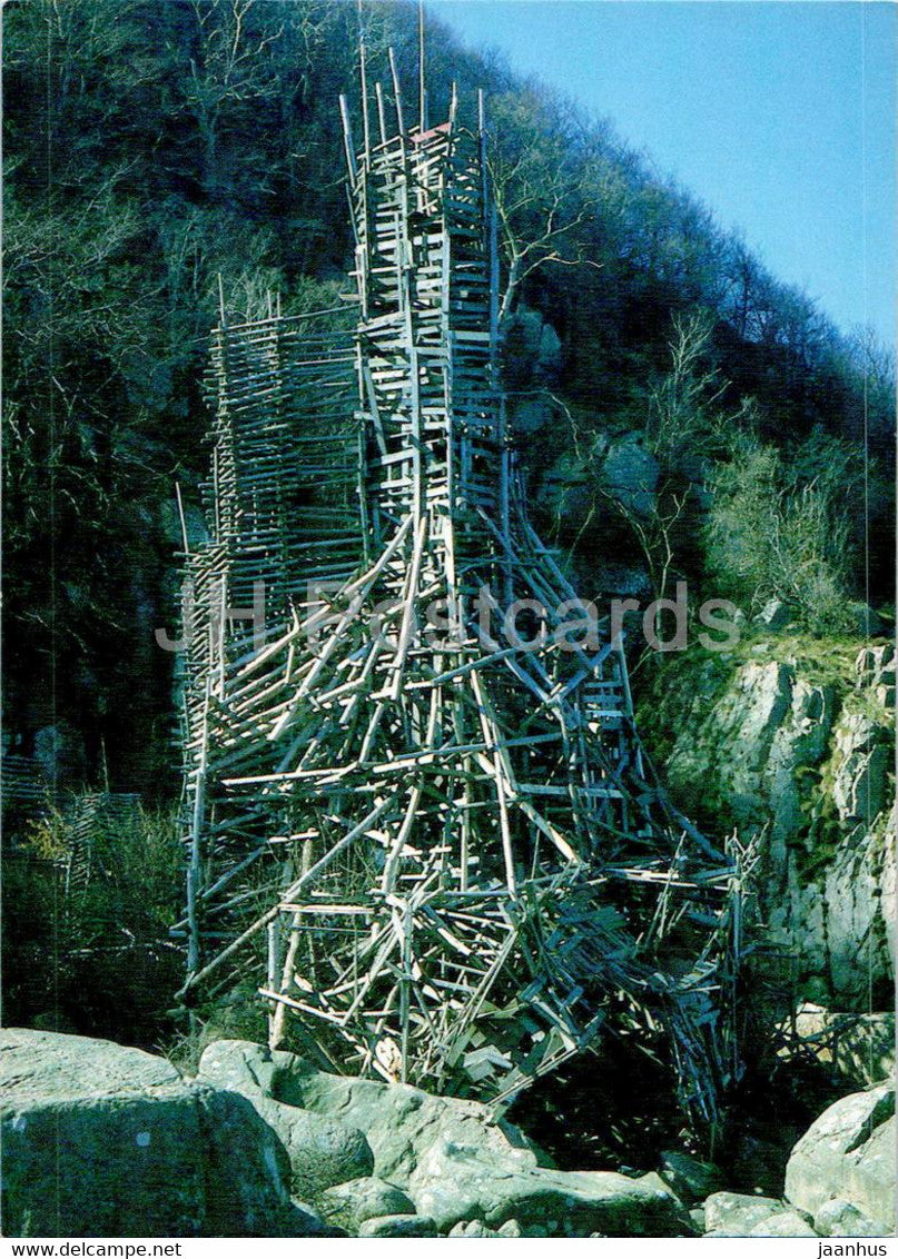 The Tower of the Winds - by Lars Vilks - Nimis - 27734 - Sweden - unused - JH Postcards