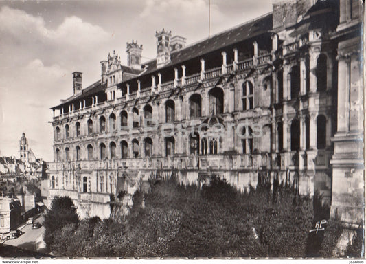 Blois - Le Chateau - Aile Francois I - The Palace - Wing of Francois I - castle - France - unused - JH Postcards