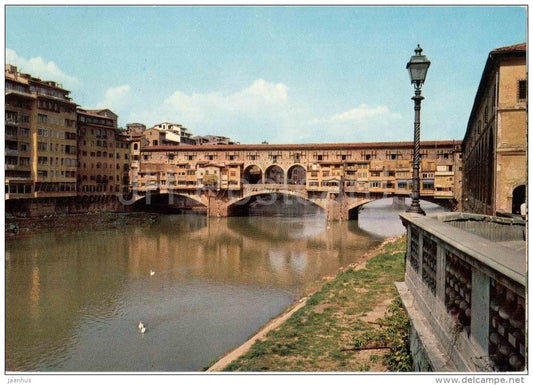 Ponte Vecchio - bridge - Firenze - Toscana - 169 - Italia - Italy - unused - JH Postcards