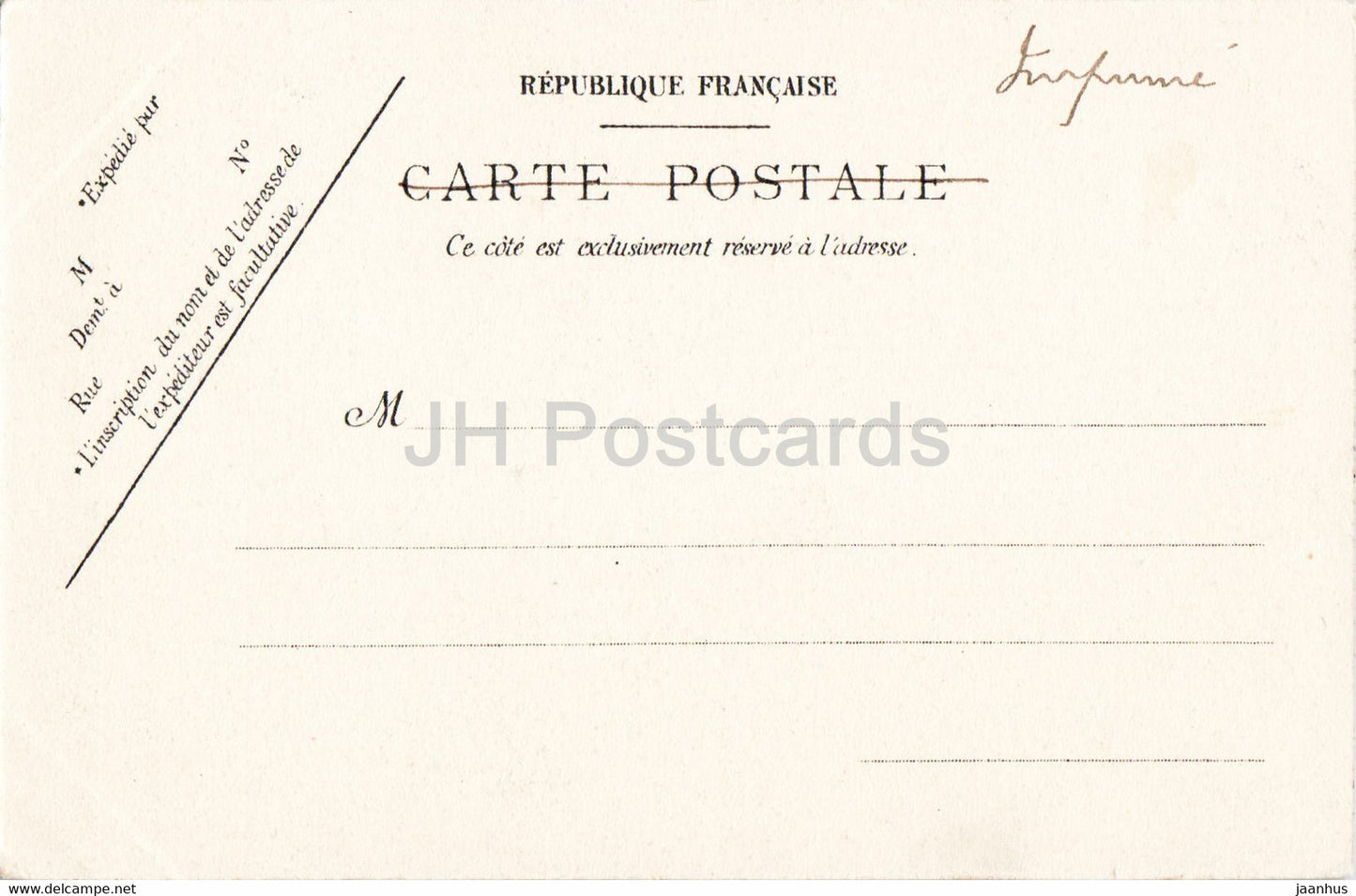 Lille - La Colonne - 5 - old postcard - 1903 - France - used