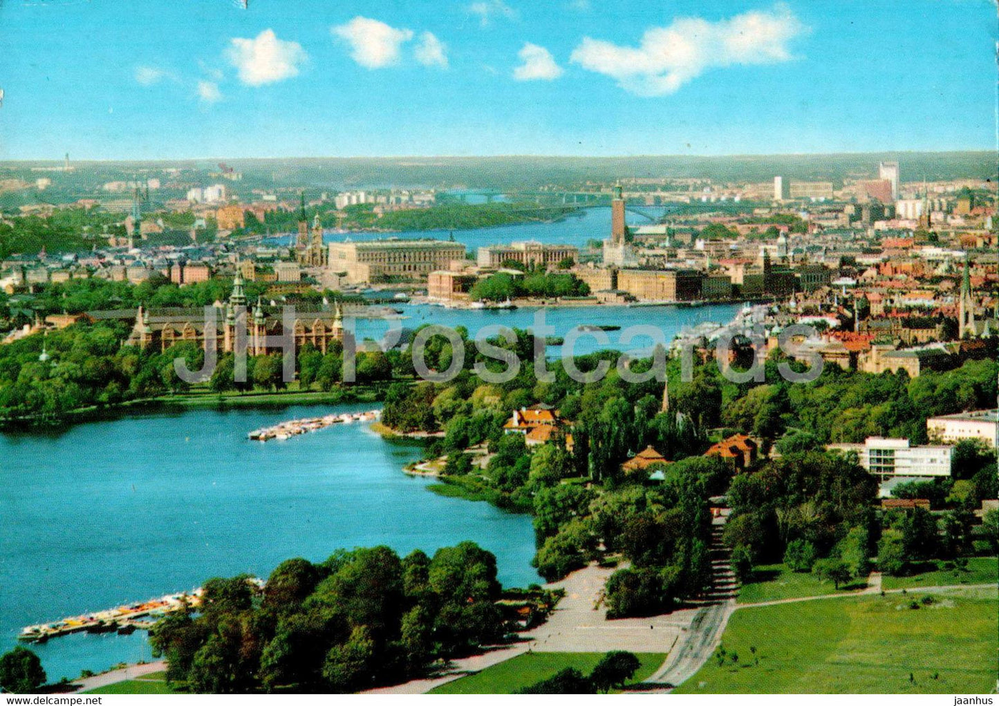 Stockholm - Utskit fran Kaknastornet - 38 - 1988 - Sweden - used - JH Postcards