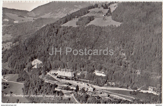 Chamby sur Montreux - Institut Air et Soleil - 2350 - Switzerland - 1958 - used - JH Postcards