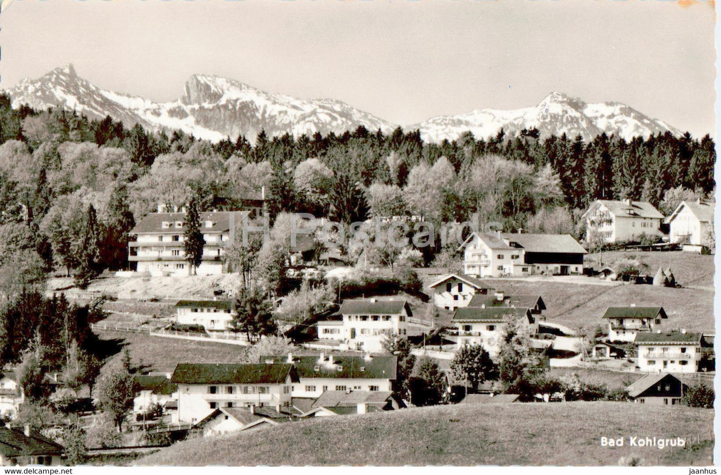 Bad Kohlgrub - Teufelstattkopf - Laubeneck - Hennenkopf - old postcard - 1968 - Germany - used - JH Postcards