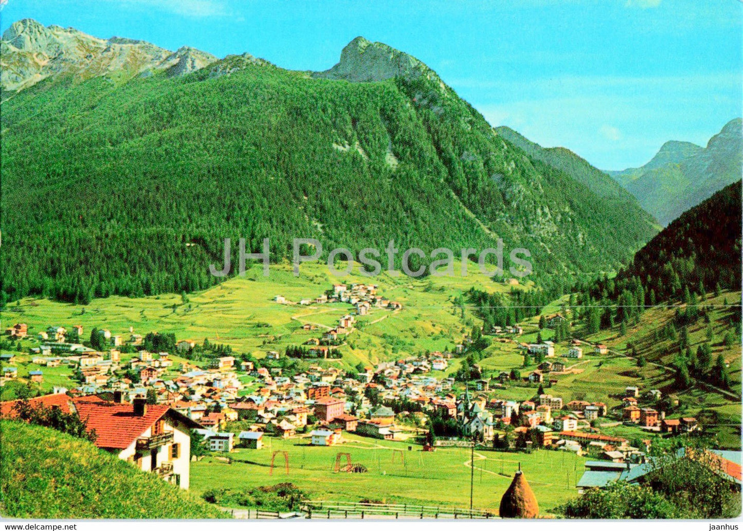 Dolomiti - Moena 1200 m - S Pellegrino - 1989 - Italy - used - JH Postcards