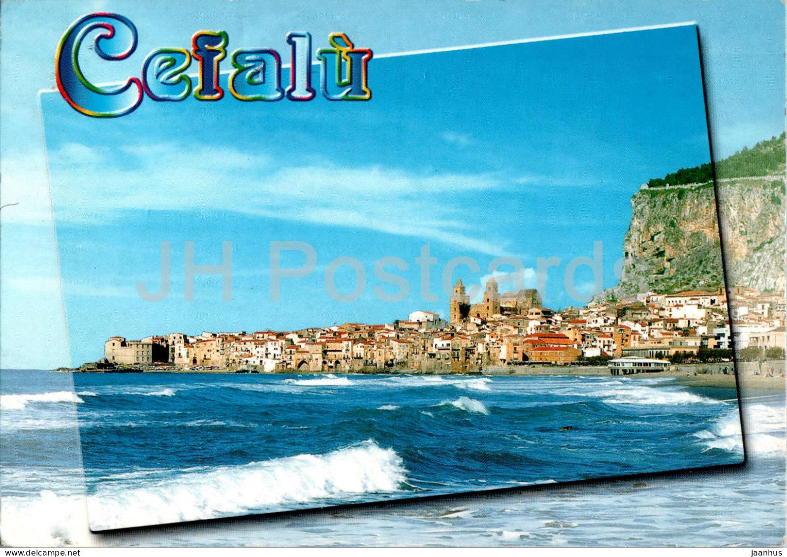 Cefalu - panorama - 2001 - Italy - used - JH Postcards