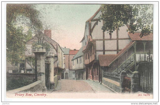 Priory Row , Coventry - England - United Kingdom - JWS 1479 - old postcard - unused - JH Postcards