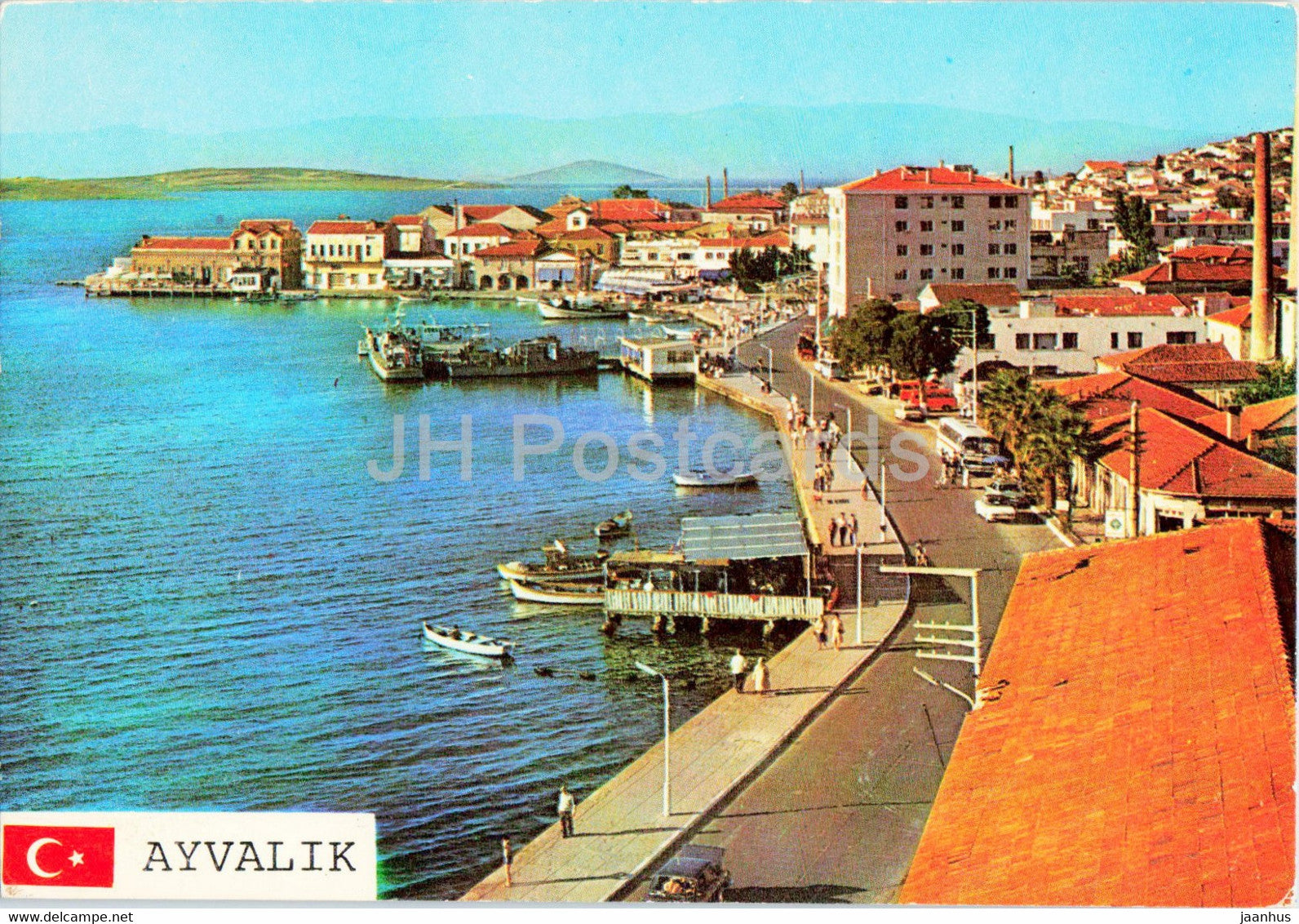 Ayvalik - sea - 1988 - Turkey - used - JH Postcards