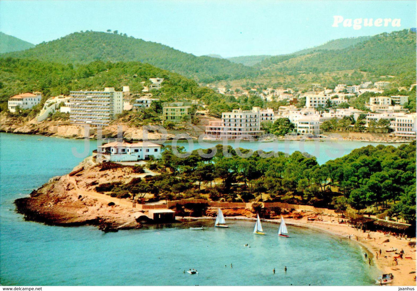 Paguera - Vista Parcial - 1294 - Spain - unused - JH Postcards
