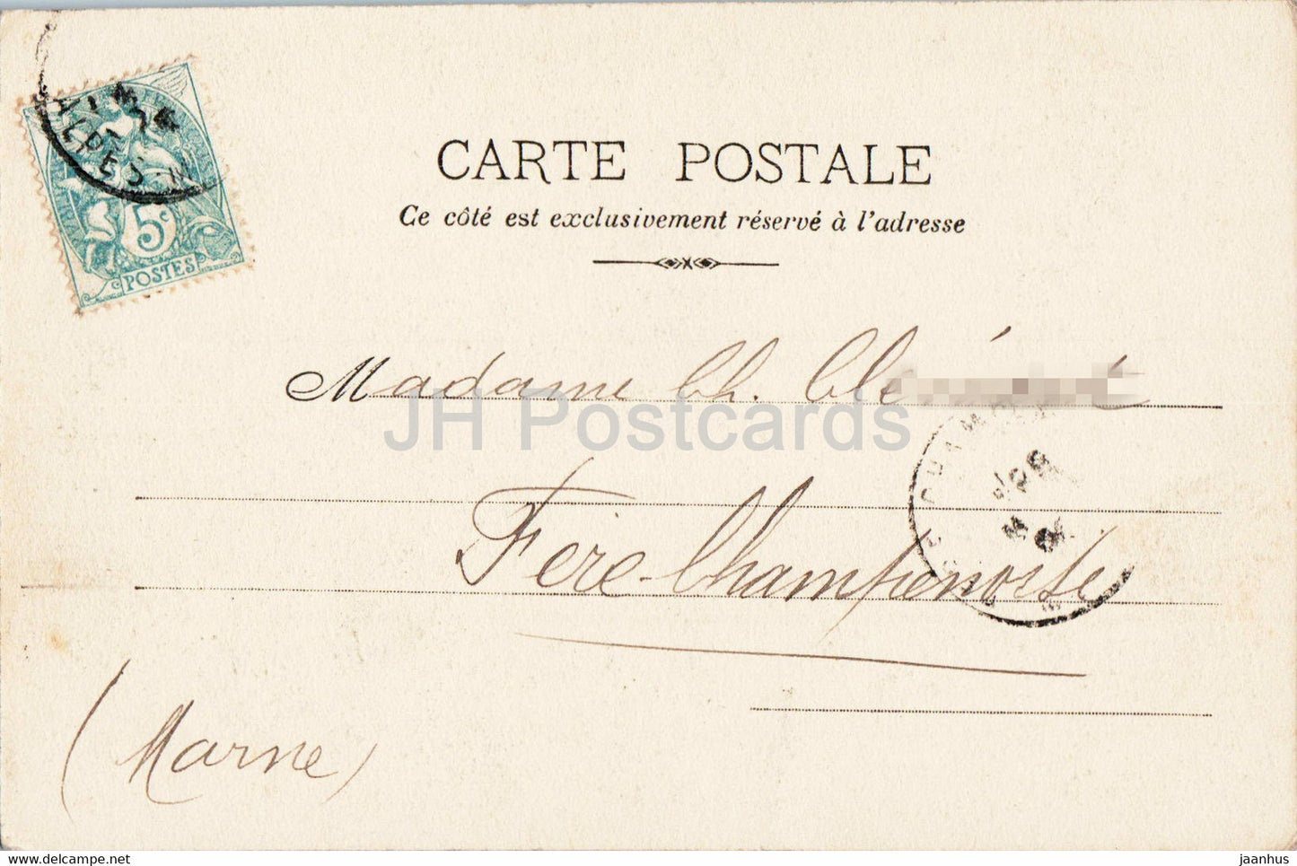 Beaulieu - Vue Générale - Vue prise de la petite Afrique - 328 - carte postale ancienne - France - oblitérée