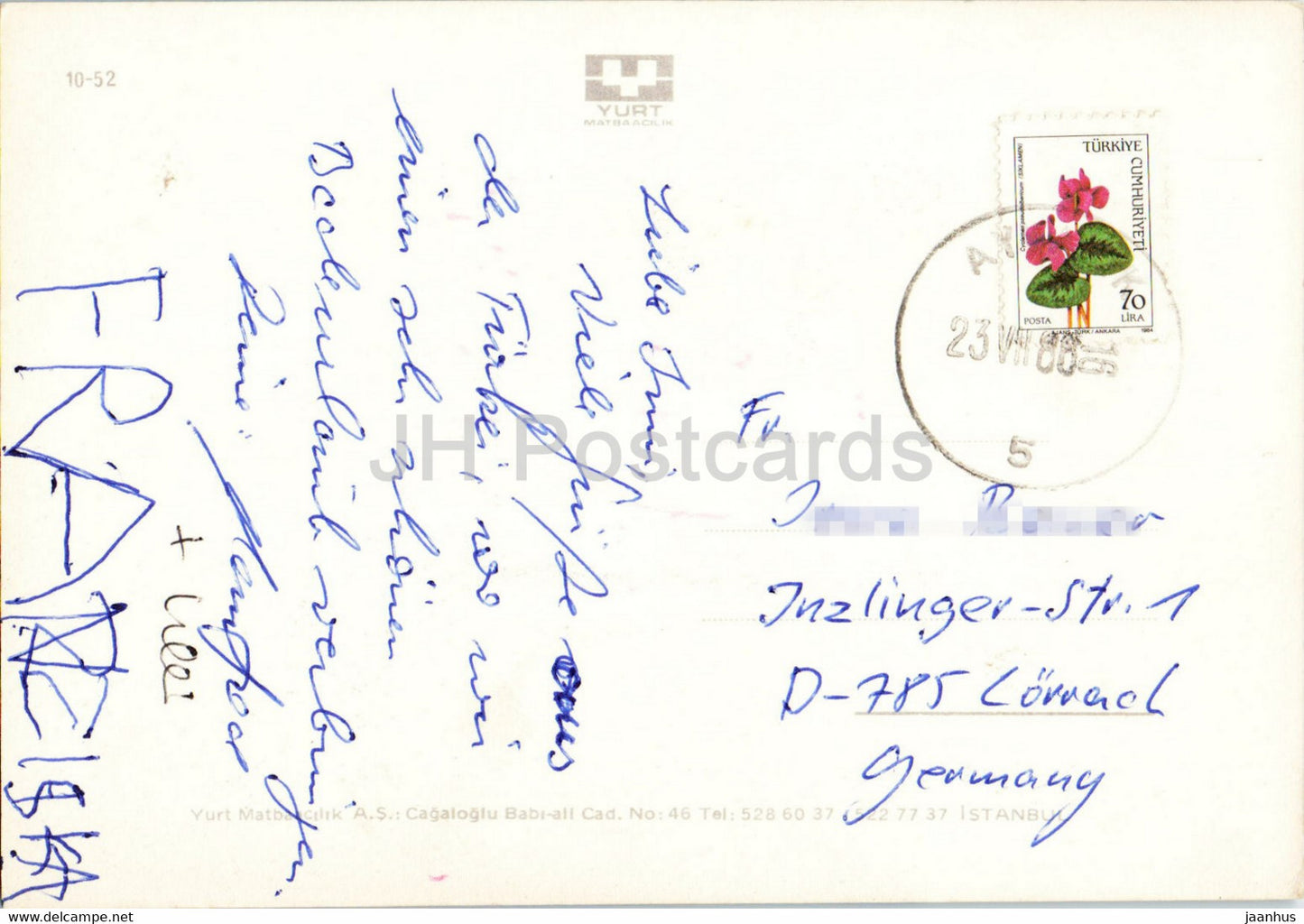 Ayvalik - sea - 1988 - Turkey - used