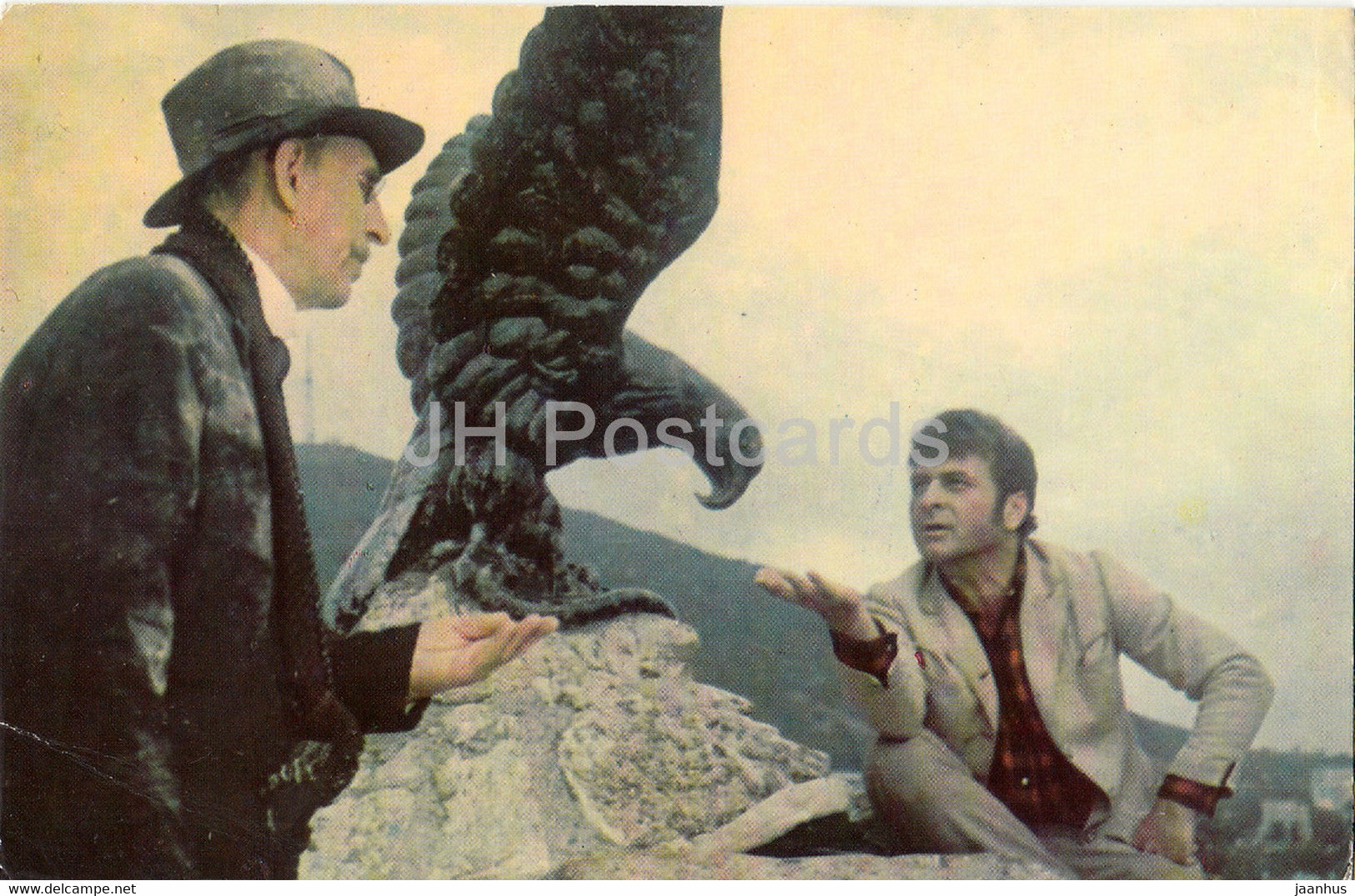 russian movie The Twelve Chairs - 12 Chairs - film - S. Filippov - A. Gomiashvili - Russia USSR - unused - JH Postcards