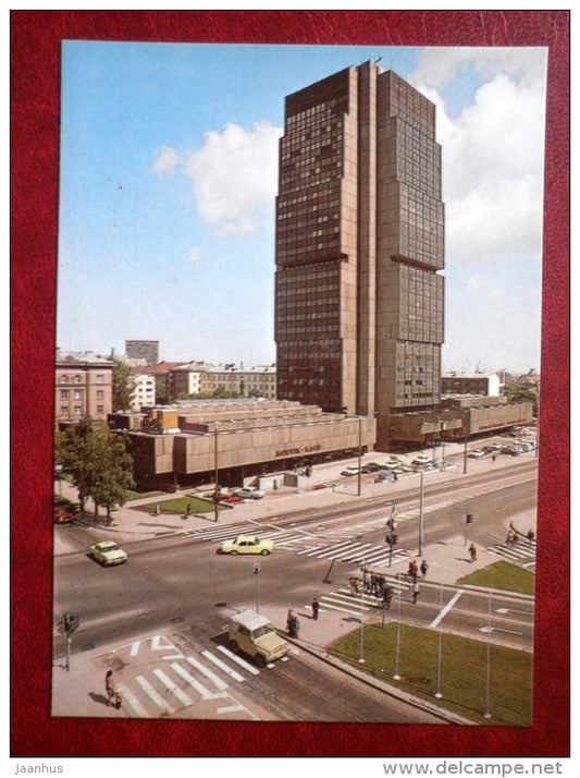 Olympia hotel - Tallinn - 1985 - Estonia USSR - unused - JH Postcards